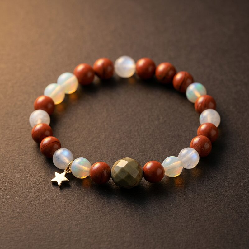 Bracelet composé pour Laura, signe Vierge